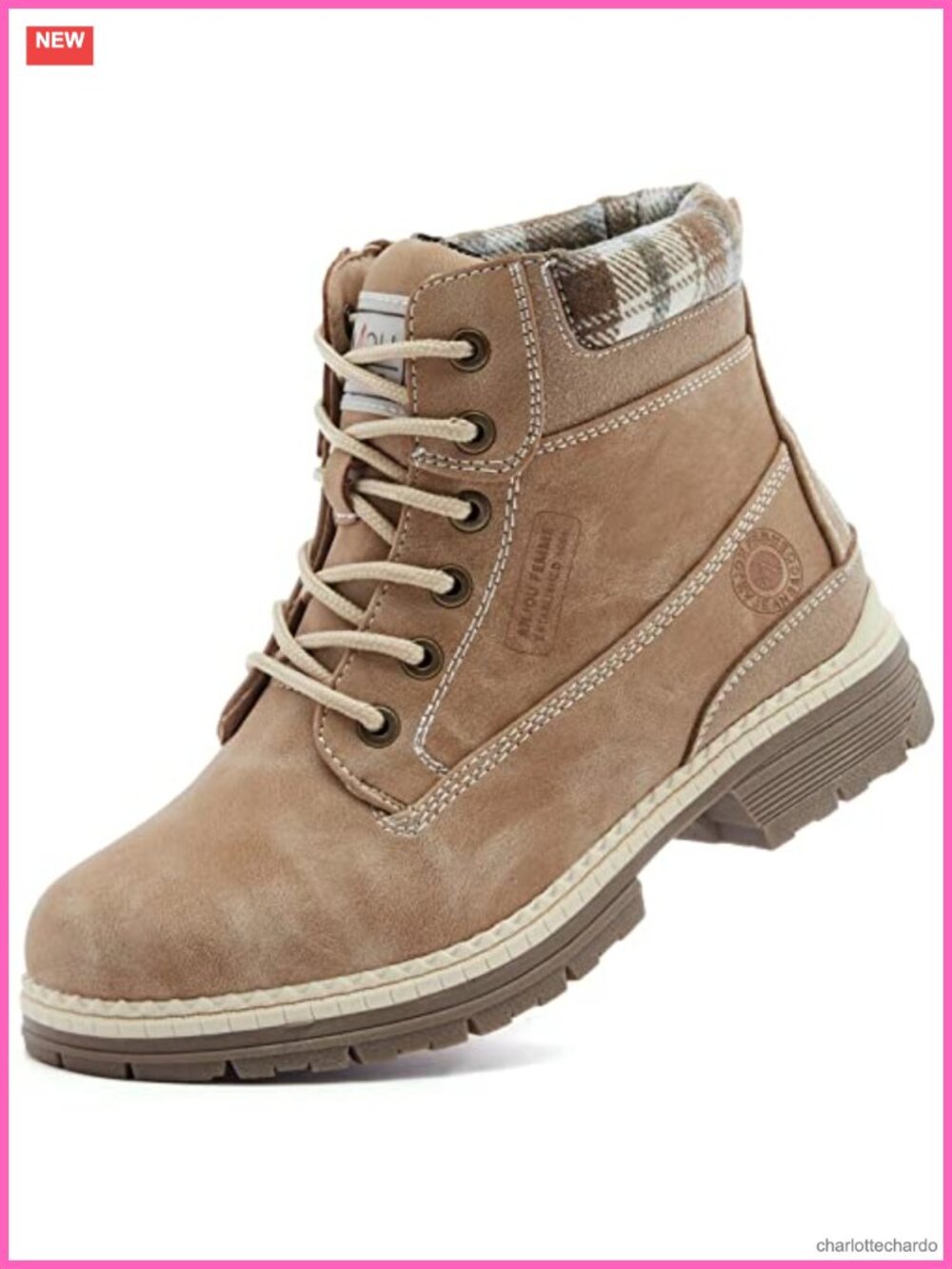 Waterproof Women's Hiking Ankle Boots Lightweight Winter Snow Trekking Shoes